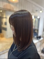 ドラン 京橋店(DRAN)&nbsp;夏後ケアをしながら髪質改善カラーで艶々おしゃれカラー