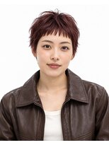 フィールエー 南吉成店(feel.a)&nbsp;ベリーショート/似合わせカット/大人ショート/マロンカラー