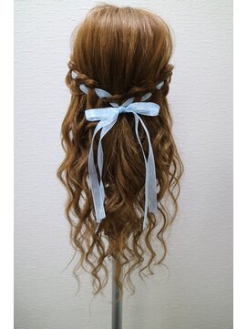 エヌエービー 池袋店(N.A.B.) ハーフアップ（ヘアセット）