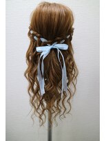 エヌエービー 池袋店(N.A.B.) ハーフアップ(ヘアセット)