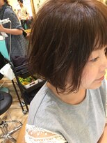 ロンド ブランシュ 錦糸町北口(Lond blanche)&nbsp;ショートボブでもふんわりカール☆担当　副店長川上功介