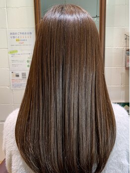 チアー ヘアリラクゼーション(cheer HAIRRELAXATION)の写真/自分史上最高のツヤ髪に！髪質改善ヘアエステが人気上昇中★あなたの髪も美髪へ導きます。