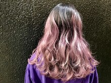 グラデーションカラーはUMMで決まり！『派手グラ』グラデーションカラー ハイライト バレイヤージュ 