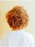 個性的♪イルミナカラー♪くせ毛風