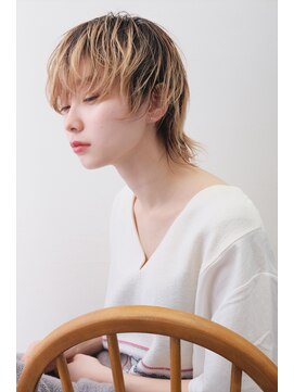 テテコケット(tete coquette) デザインカラーで遊ぶオシャレ小顔ショートウルフ