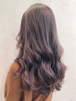 アイティー バイ アルバム 浦和店(IT by ALBUM) ラベンダーロング_オリーブカラーセミウェットウェーブ_ba244701