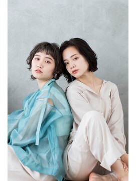 トティア 堀江(Totia) 【Totia堀江】オン眉ショート＆春パーマ