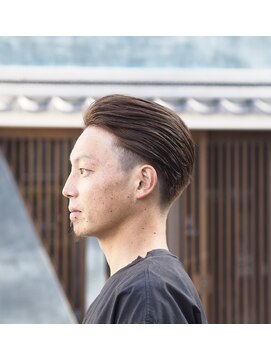ミューク(mjuk) men's two block style