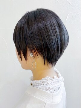 アイティーバイアルバム 八王子店(IT by ALBUM) ショートグレー_ミニウルフテラコッタくすみブルー_ba321391