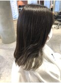 アッシュベージュ×グレージュ