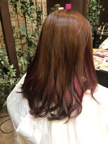 ヘアーメイク バレンタイン(hair make valentine) デザインダブルカラー マグネットカラー