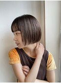 ぱつんとbob