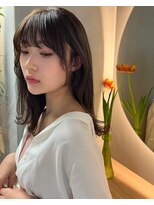 ミンクス 銀座店(MINX) MINX川上春香　お顔周りカット