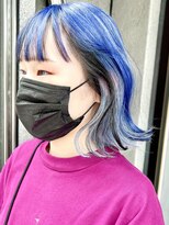 ミーナ バイ ワンズ 町田(mina by one's kyougoku)&nbsp;☆☆ブルーとホワイトのアンブレラカラー☆☆ 町田/町田駅/韓国