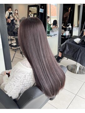 アクアオモテサンドウ(ACQUA omotesando) ラベンダーブラウン/ラベンダーグレージュ/艶髪/透明感カラー