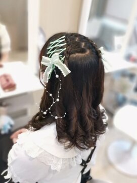 ヘアセットサロン ミント(Hair set salon MINT) サイドレースアップ