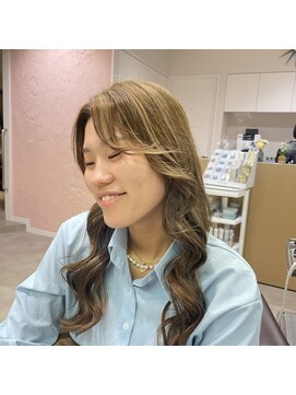 フェイス 石川町 (FACE) ハイライト × レイヤーカット