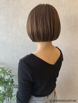 アーサス ヘアー サローネ 五井店(Ursus hair salone by HEADLIGHT)&nbsp;大人かわいいミニボブ×クリアベージュ