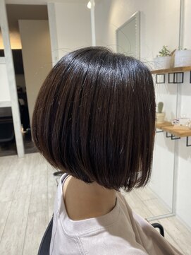 セウバイステラ(Ceu by STELLA) 秋スタイル☆前下がりボブ