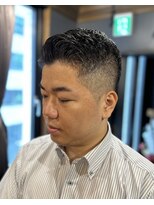 銀座 シノ(shino) <理容室> 銀座　メンズ　ビジネススタイル　七三　刈り上げ