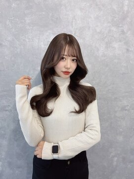 イミュ(IMMU) sheer brown× layer cut