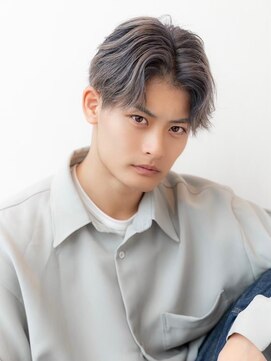 オースティン 流山おおたかの森(AUSTIN) ツイストパーマ七三オールバックマッシュウルフスリークショート