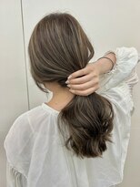 アローズ 荒尾店(arose)&nbsp;20代30代ナチュラル大人女性ハイライト艶髪カラー