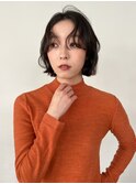 ボブ ボブパーマ ニュアンスパーマ 前髪長め 原宿 表参道