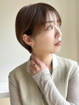 ガーランドギンザ(Garland Ginza) アッシュベージュ/ショートボブ