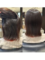 アヴァンスクロス あべのルシアス店(AVANCE.CROSS)&nbsp;髪質改善ストレート