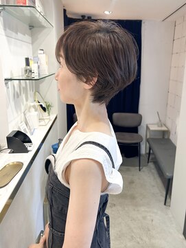 レトン 銀座(leton) 大人ショート/ハンサムショート/シアーカラー/カール/銀座