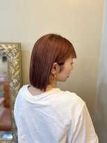 エルムトウキョウ(ELM Tokyo)&nbsp;【切りっぱなし暖色ボブ】