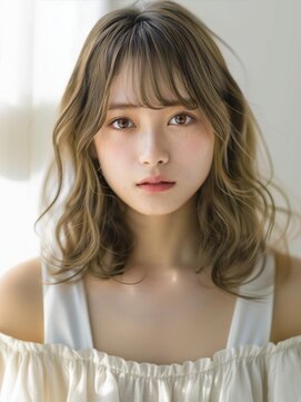 アルトリスト(Altruist Aging×HAIR&SPA) ★ダークアッシュ大人ガーリーボブ着物ミディアムレイヤーカット