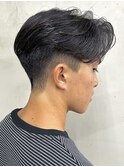 メンズ/センターパート/カルマヘア/アップバング