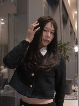 ビュートリアム 梅田(BEAUTRIUM) 顔まわりレイヤー/レイヤーカット/韓国ヘア/梅田/茶屋町