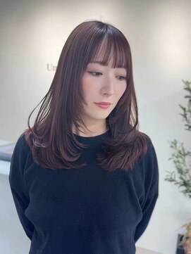 ユニ 江坂(Uni.) 20代30代40代 レイヤーカット 縮毛矯正 髪質改善