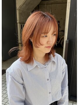 エイトヘアー(8 HAIR) オレンジブラウンカラー