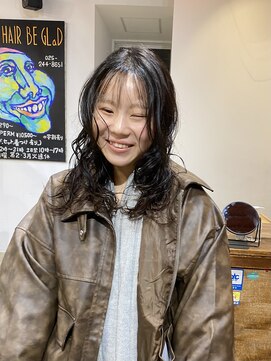 オアズヘアービィグラッド(ORe'S HAIR BE GLaD) 小柄さんもパーマスタイル