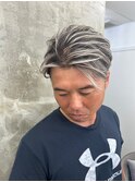 波巻きツイストスパイラルパーマ/フェザーパーマ/眉毛/メンズ