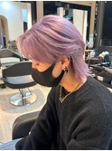 ブリーチカラーペールパープル