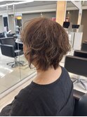 大人パーマスタイル