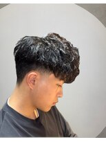 カッパーマン(KAPPER MEN)&nbsp;#メンズカット#メンズマッシュ#メンズパーマ#波巻きパーマ