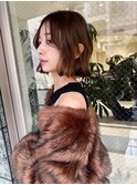 ハイライトバレイヤージュダブルカラーケアブリーチ30代40代