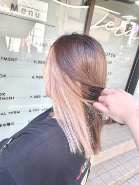 テーラヘアー 瑞江店(TELAHAIR) ホワイトベージュ