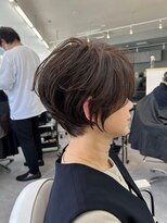 アルトル 池袋2nd(altru)&nbsp;◇大人可愛い20代30代40代50代前下がりショートボブ丸みショート