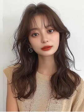 ハナレ(hanare) ゆるふわパーマ/大きめカール/顔まわりレイヤー/ヨシンモリ/清須