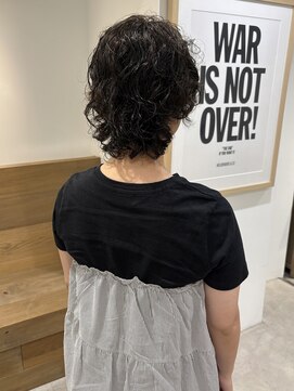 ナンバースリー 綱島店(Number Three) カーリーレイヤースタイル【Number Three 綱島】
