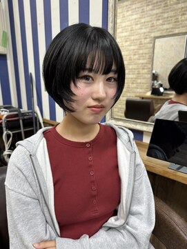 ギャラクシーアンブレラ 水戸店(GALAXY&BRELLA) ショート顔周りレイヤー