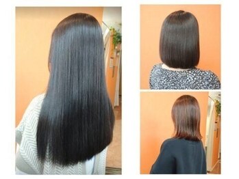 サロンド プラチナ(Salon de Platinum)の写真/髪のくせ・うねりのお悩みを解決!髪の芯から潤いを与え、まとまりのある艶やかな仕上がり♪