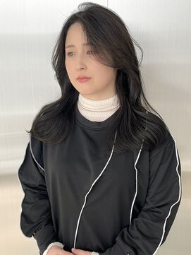 チグン(Jigun) 透明感・くすみ感ダークグレー♪